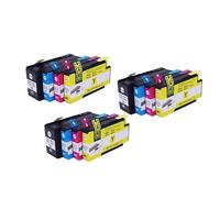 HEZHAOWH 964 964XL Ink Cartridge Compatible for H-*0P964XL for H-*0P O-ficeJet Pro 9010 9020 9015 9019 9025 Printer(3 Set)