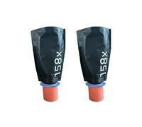 HEZHAOWH Cartouche de Toner 158A 158X W1580A W1580X for imprimantes Multifonctions LaserJet Tank 1020n 1020 1020W 2506DW 1005 1005W 2606DN 2606SDN 2606SDW(158X 2PC)