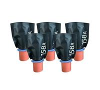 HEZHAOWH Cartouche de Toner 158A 158X W1580A W1580X for imprimantes Multifonctions LaserJet Tank 1020n 1020 1020W 2506DW 1005 1005W 2606DN 2606SDN 2606SDW(158A 5PC)