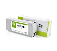 HEZHAOWH Cartouche d'encre H-*0P 761 à pigments et colorants for imprimante D-signjet T7100 T7200 MBK-775ML C/M/J/G/DGY-400ML(Matte Black)