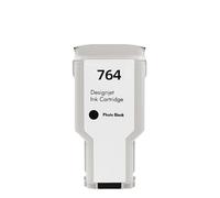 HEZHAOWH Cartouche d'encre H-*0P 764 Compatible avec l'imprimante D-signjet T3500 C1Q17A C1Q16A C1Q13A C1Q14A C1Q15A C1Q138A avec Encre pigmentée(764-300ml-PK)