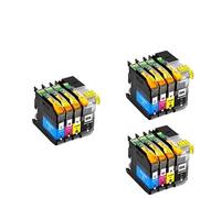 HEZHAOWH LC101 103 XL Compatible Ink Cartridge for Br-Ther DCP-J152W MFC-J245 J285DW J4610DW J4710DW J450DW J475DW J470DW(3 Set)