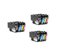 HEZHAOWH LC406XL 406XL Compatible Ink Cartridge for Br-Ther MFC-J4335DW J4345DW J4535DW J5855DW J5955DW J6555DW J6955DW Color Printer(3 Set)