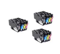 HEZHAOWH LC434 Standard Compatible for Br-Ther DCP-J1200DW Printer Ink Cartridges Multifunctional All-in-One Machine(3 Set)
