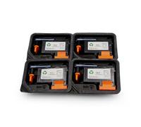 HEZHAOWH Tête d'impression Gris foncé 761 CH645A CH646A CH647A CH648A for imprimante D-signjet T7100 T7200(1 Set)