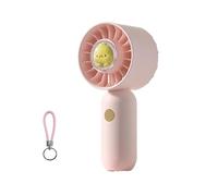HEZHAOWH Ventilateur portable, chargeur USB, poche for étudiant, turbo, mini bureau, petit