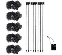 Hezhou 1000pcs Étiquettes String étiquettes de vêtements en nylon cordes en nylon pour étiquettes à suspendre Cordées Étiquettes de Magasin Étiquettes de Vêtements et Ficelle en Nylon (Noir)