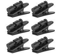 Hezhou 6 Pcs Clips pour Écouteurs Clips De Fil d'Écouteur Clip De Montage Clips pour Fil d'Écouteur Serre-Câbles pour Casque Fixation pour Câble du Casque Support De Clip pour Course à Pied Randonnée