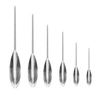 Hezhou 6 pièces Aide à la pêche Flottant Lentement Lentement sinkend 8g/10g/12g/15g/20g/25g Kit pour la pêche à la Truite Appât à Truite Idéal pour la pâte à Truite et la cuillère Kit pêche Truite