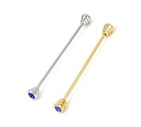 Hezhou Barre Broche à Col de Chemise Epingle de Cravate Pince Métal Argent Pince à Cravate pour Homme Hommes Garçon Chemise Collier Clip Épingle à Cravate pour Hommes Chemise