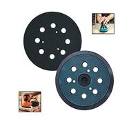 HEZHU Lot de 2 disques abrasifs Velcro 125 mm pour Makita BO5012 BO5041 BO5020 DBO180 743081-8