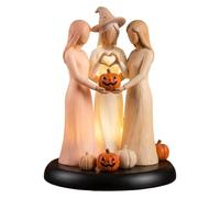 Hezudiay Figurine Trois Sœurs Halloween Art Abstrait Effrayant
