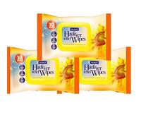 Hezvic Lingettes anti-allergie au rhume des foins - Enlèvent et piègent le pollen (3x30 lingettes) - Lingettes Nuage pour le rhume des foins et les allergies - Remède maison contre le rhume des foins
