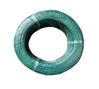 HF Mont 2/5/10M UL3135 câble à haute température résistant à l'isolation en silicone en cuivre étanchéré 30 28 26 24 22 20 18 16 14 12 10AWG(Green,5 METERS_18AWG)