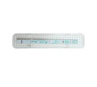 HF Mont Barre lumineuse LED for congélateur, 1629348 DC12V 2W, avec couvercle for réfrigérateur E349766 MDDZ-162A