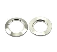 HF Mont Bride sous vide KF16/25/40/50/63/80/100/160, plaque aveugle d'ouverture, soudage vierge, raccord de tuyau sanitaire en acier inoxydable SUS304(KF80 Weld ID 89mm)