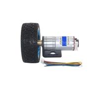 HF Mont Conversion d'un moteur à courant continu décélérateur JGA25-370 avec disque de mesure de vitesse à codeur en un chariot équilibré haute puissance et couple élevé(12V,1360rpm)