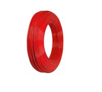 HF Mont Fil PTFE UL1332 noir et rouge, longueur 1 à 100 m, calibre AWG 30, 28, 26, 24, 22, 20, 18, 16, 14, 13, 12, 11 ou 10(Red,50M_14AWG)