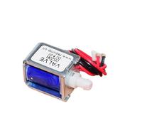 HF Mont Mini électrovanne électrique DC 4,5 V 6 V 12 V, normalement fermée, micro-contrôle du débit d'air, valve d'échappement, tire-lait DIY(4.5V)