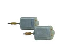 HF Mont Moteur à vis sans fin FC-280SB-16220 DC 12 V, mini engrenage de 24 mm, for serrure de porte de voiture, rétroviseur rabattable, réparation(Model A 18mm Shaft)