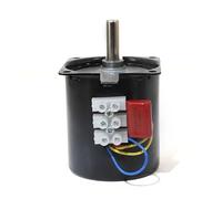 HF Mont Moteur synchrone à aimant permanent 68KTYZ, arbre excentrique de 8 mm, couple élevé, 28 W, 220 V CA, rotation horaire/antihoraire, engrenages métalliques, vitesse lente(220V 10rpm)