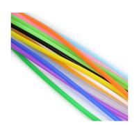 HF Mont Tube en Silicone 1~10m, 17 couleurs, Tube en caoutchouc Flexible résistant aux hautes températures, tuyau d'eau, tuyau de pompe d'étang de réservoir de poisson(Pink,1 meter,ID 3mm x OD 5mm)