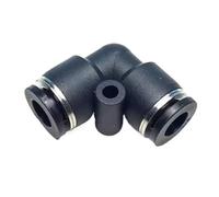 HF Mont Tube OD 1/8 "5/32" 1/4 "5/16" 3/8 "1/2" 5/8 ", 2 3 4 voies, té coudé en PU, Corss en Y, pousser for connecter une vanne de raccord d'air pneumatique(PV,5l32 Inch)