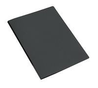 HF2 Livre d’affichage Flex (30 pochettes transparentes), A4 Porte-Document page avant & Livre d'affichage de projet pour réunions et conférences, Pochette transparente en polyétylène, Noir 119368