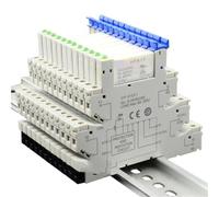 HF41F24-ZS 41F-1Z-C2-1 1 relais mince for rail DIN, support de puissance for circuit imprimé, bobine, contact 24 V CC, 6 A, module tension 250 CA(12V)
