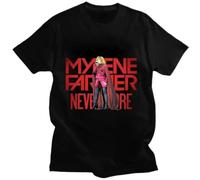 HFBCGSWTK 2023 Mylene Farmer Nevermore T Shirt Men Women, Mylene Farmer, Mylène Farmer T-Shirt