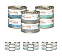 HFC Multipack Assortiment de Recettes au Thon (2 x Thon, Poulet et Fromage, 2 x Alevins, 2 x Truite) (Lot de 4)