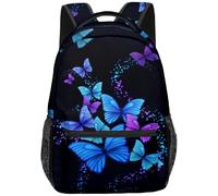 HFDGFJKKL Casquette de baseball tendance, populaire, drôle papillon drôle, livre d’étudiant, cahier 3D Oxford imperméable pour garçons/filles voyages Halloween et cadeaux sportifs