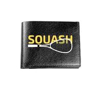 HFDGFJKKL Raquette de squash portefeuille de qualité : élégante, simple et pratique pour les joueurs de squash Affaires Hommes Casual Élégant Simple Pratique Cadeaux d’Halloween et de Noël