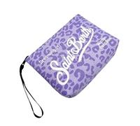 HFDGFJKKL Sac à dos, grande capacité maquillage violet, portefeuille décontracté en toile, cadeau de festival