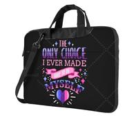 HFDGFJKKL Sac à dos Le seul choix que j’ai jamais fait était d’être moi-même Épaule d’ordinateur portable compatible avec un cadeau de 13/14/15,6 pouces pour la housse de couverture PC, Netbook PC