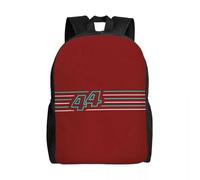 HFDGFJKKL Sac à dos personnalisé The Lewis Motorsport Laptop Femmes Hommes Livre décontracté pour étudiants universitaires 44 numéros cadeau du Festival de course automobile