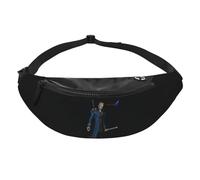 HFDGFJKKL Sac à dos Vergil de The May Cry Fanny Men Femme Sac bandoulière à taille ajustable de voyage pour téléphone de course cadeau