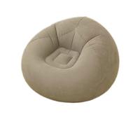 HFDJRWK Fauteuil gonflable d'extérieur - Pouf poire pliable et portable, parfait pour chambre d'adolescent/fille, tissu peluche texturé en velours côtelé