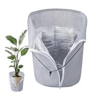 HFDJRWK Winter Frost-Proof Pot Cover Frost and Freeze Protection Insulated Pot/Shrub/Tree Cover Protective Cover Designed for Potted Shrubs and Fruit Trees(Gray,65 * 70cm)