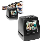 HFDTS Old Film Scanner, Film Slide Scanner, 2.36-inch LCD Screen, Converts Negatives Film, Photo, Business Card to Digital Images