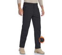 HFDWYJ Hommes Hiver Polaire Épais Chaud Pantalon Extérieure Coupe-Vent Pantalon Imperméable Imperméable À La Randonnée Pantalon Pantalon Soft Shell Homme