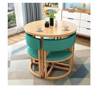 HFERTSCN 80 cm Small Round Dining Table pour la conférence Office Conférence Réception Économie d'espace pour Appartement Balcony Lounge Beauty Salon Salon Training Rencontre Gris foncé FANDIAO