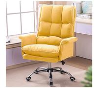 HFERTSCN Chaise de Back Office Ergonomic High avec Velvet Soft Support Soft Fonction Inclinaison Poux de Jeu Pouldre de Jeu Adjuctable Executive Sage avec Roues pour Le Bureau à Domicile FANDIAO
