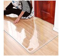 HFERTSCN Chaise de Bureau en PVC Transparent Mat 100x200cm Bureau Home Capet Planchers Protector Affiche étanche pour Chaise de Bureau 39.4 * 78,7 Pouces FANDIAO