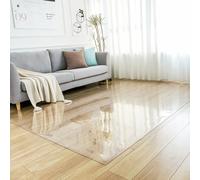 HFERTSCN Chaise de Plancher de Bois Franc 90x150 cm Plastique limpide à Nettoyage Facile à Nettoyer pour Les Jeux de Bureau Non Glissade du Tapis Durable FANDIAO