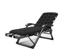 HFERTSCN Chaise de Salon, Sunroungers Extra Large Fauteuil inclinable chaises XL zéro gravité Chaise Ergonomique ajusté à réglage avec siège rembourré rembourré pour Le remboursement Max intérieur et
