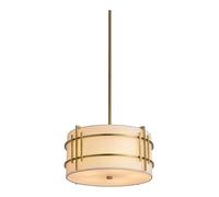 HFERTSCN Chandelier, Moderne à Tambour à Tambour de Tambour de Lampe de Plafond Tissu Pendentif Pendre l'île Lustre Lumière - Élégant Salon et Salle à Manger Lumières d'éclairage - Lumière Luxe