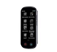 HFERTSCN Dispositif de traducteur de Langue, traducteur, 139 Langues Translateur de Voix Intelligente Portable Smart Multi-Language Multi-Language Interactive Tralator Business Travel FANDIAO
