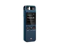 HFERTSCN Dispositif de traducteur linguistique amélioré, 1 Heure d'enregistrement, 5 Minutes de brouillon, 8 Microphones Pickup à 360 ° sans impasses, traducteur Vocal Portable (Noir) FANDIAO
