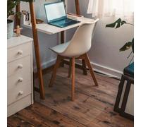 HFERTSCN Grand Tapis de Chaise de Bureau Transparent pour Chaise de Bureau en Bois Non Glissement/tuile Protecteur de Plancher FANDIAO